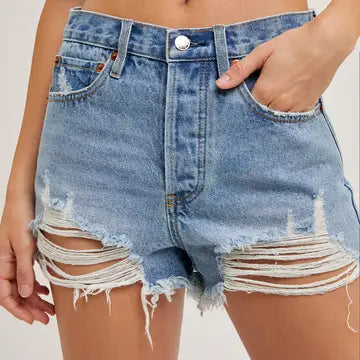 Distressed Shorts