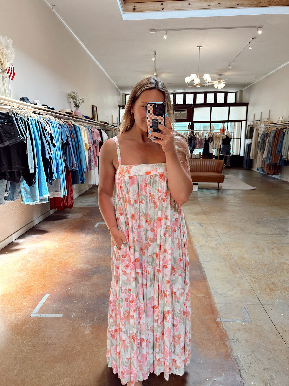 Tropical Maxi Dress