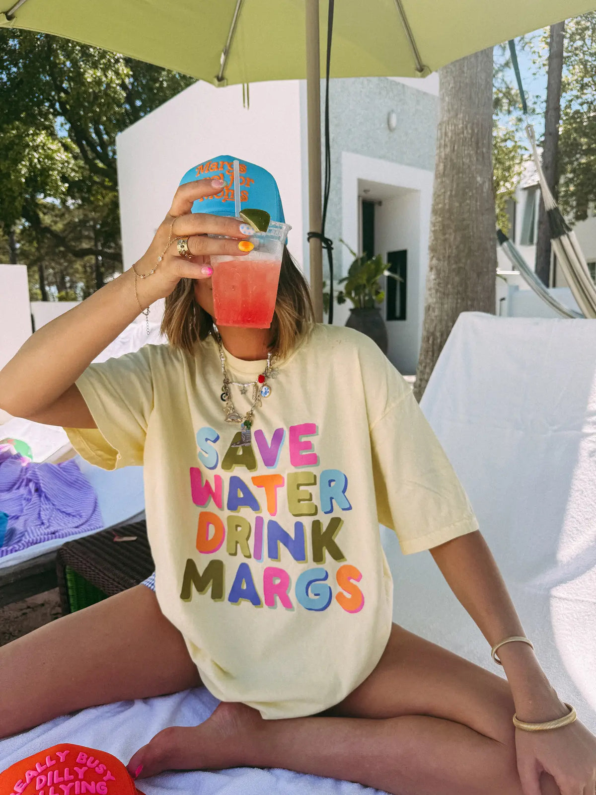 Save Water Drink Margs Tee