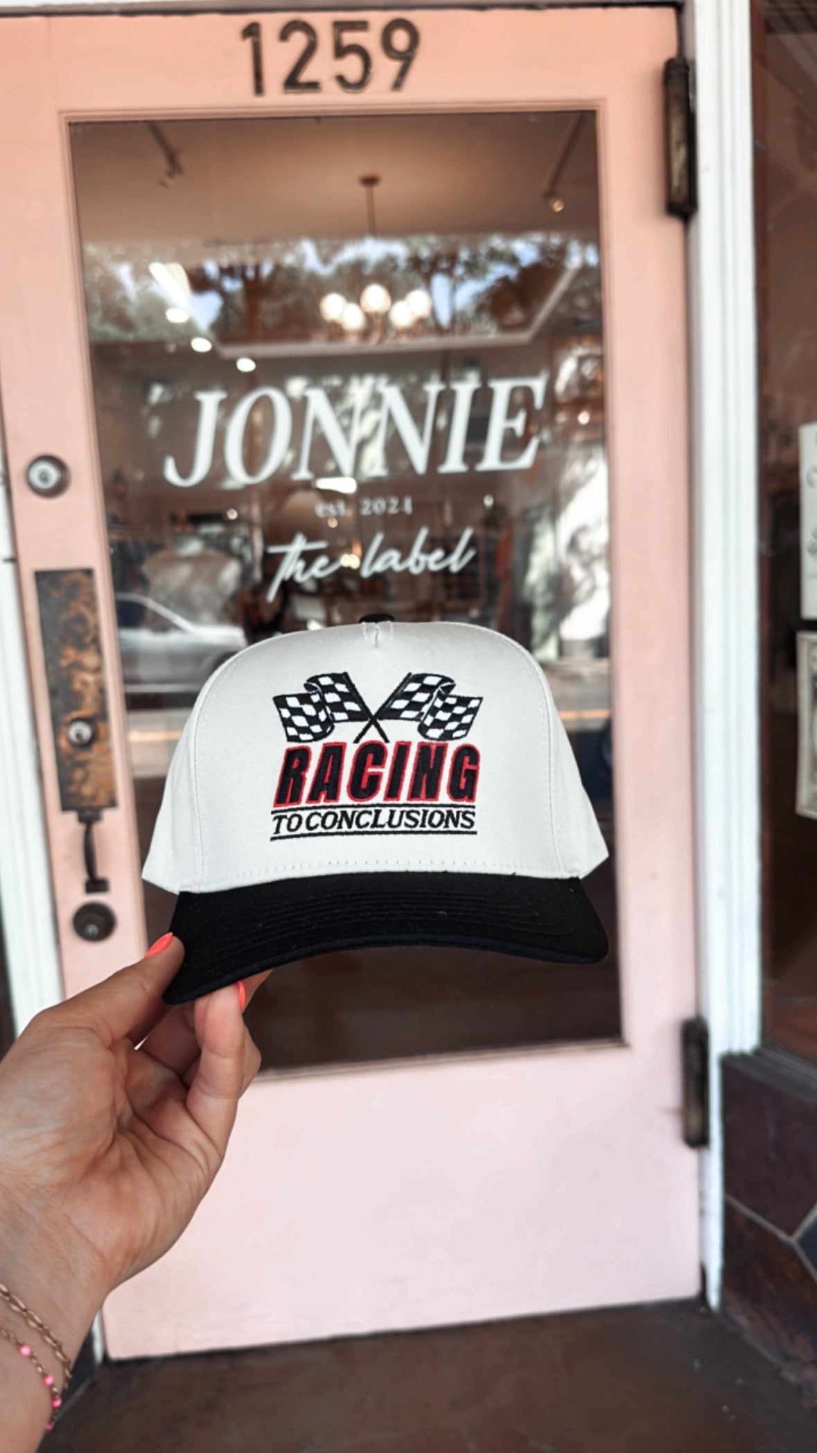 Racing To Conclusions Hat