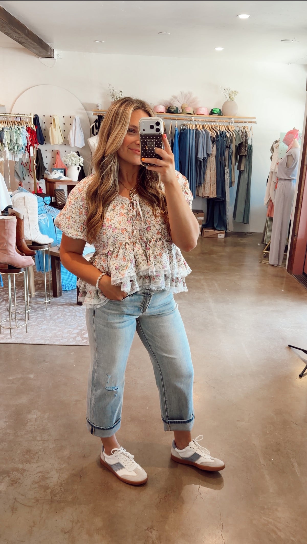 Kruse Ruffle Top