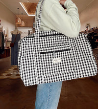 Quilted Duffle Bag