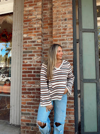 Retro V Sweater