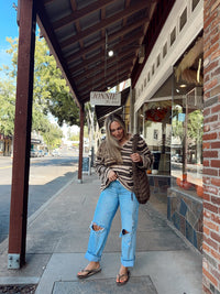 Retro V Sweater