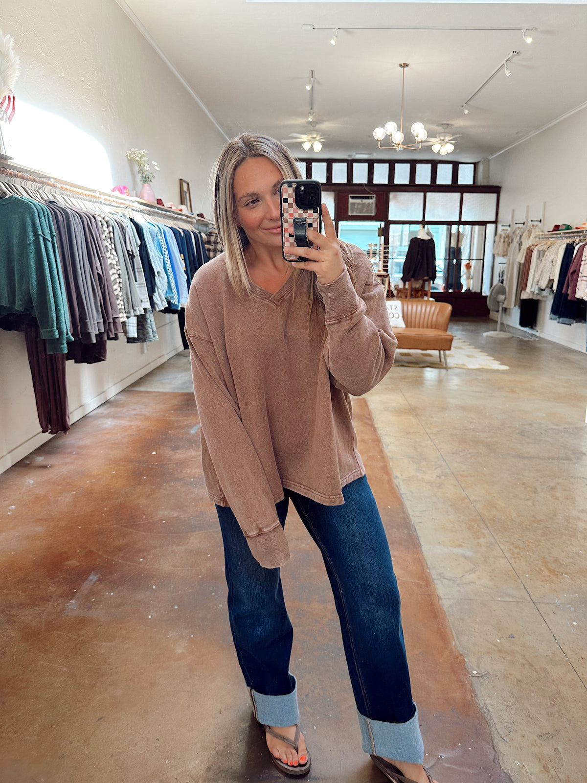Falling for you Pullover