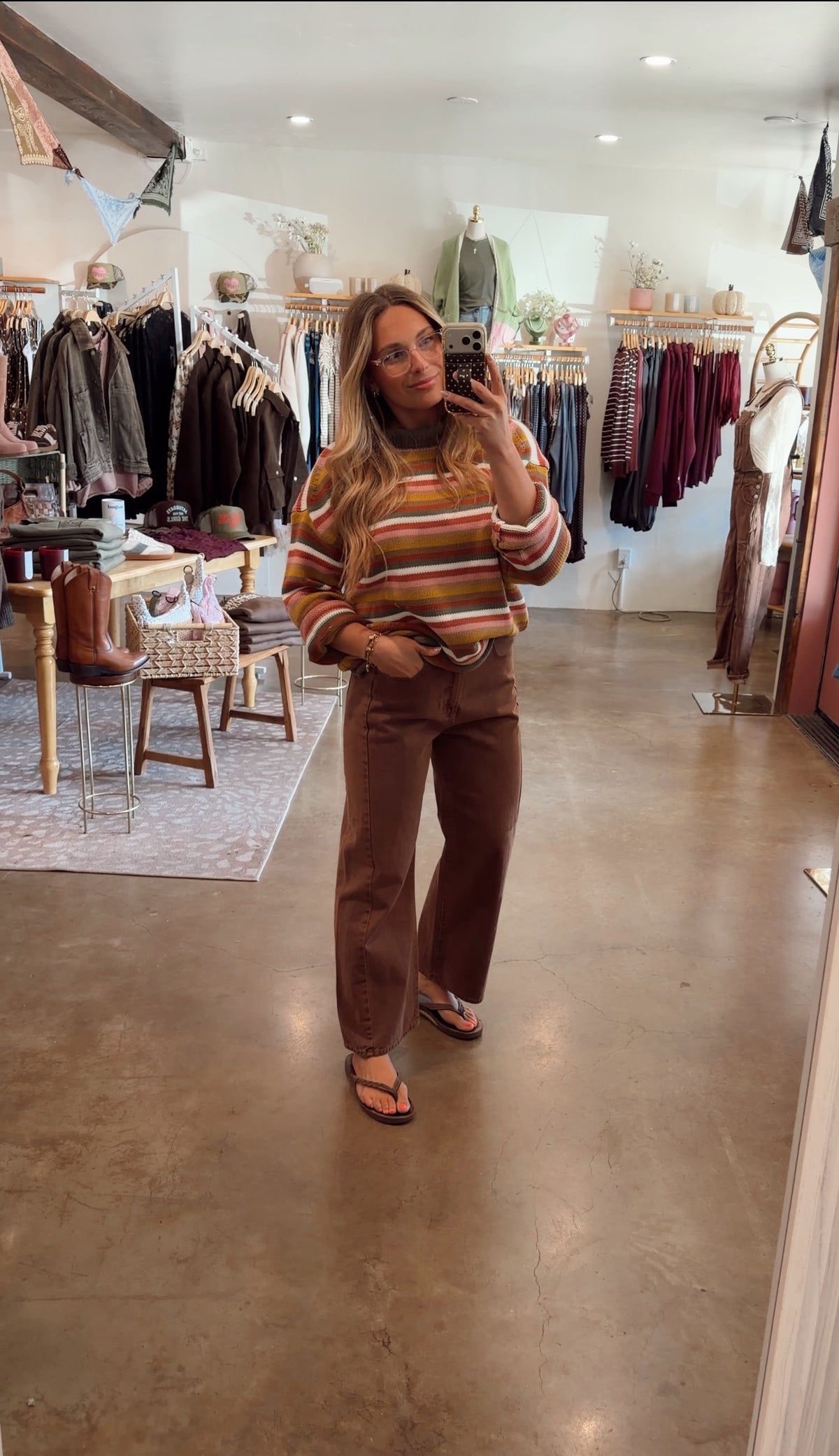 Olive Marble Sweater
