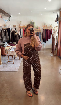Marble Polka Overalls