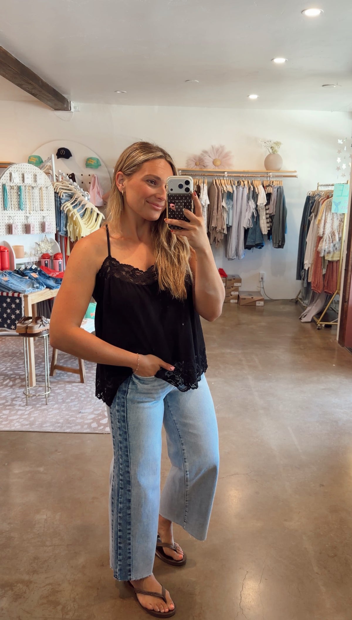Lainey Lace Top