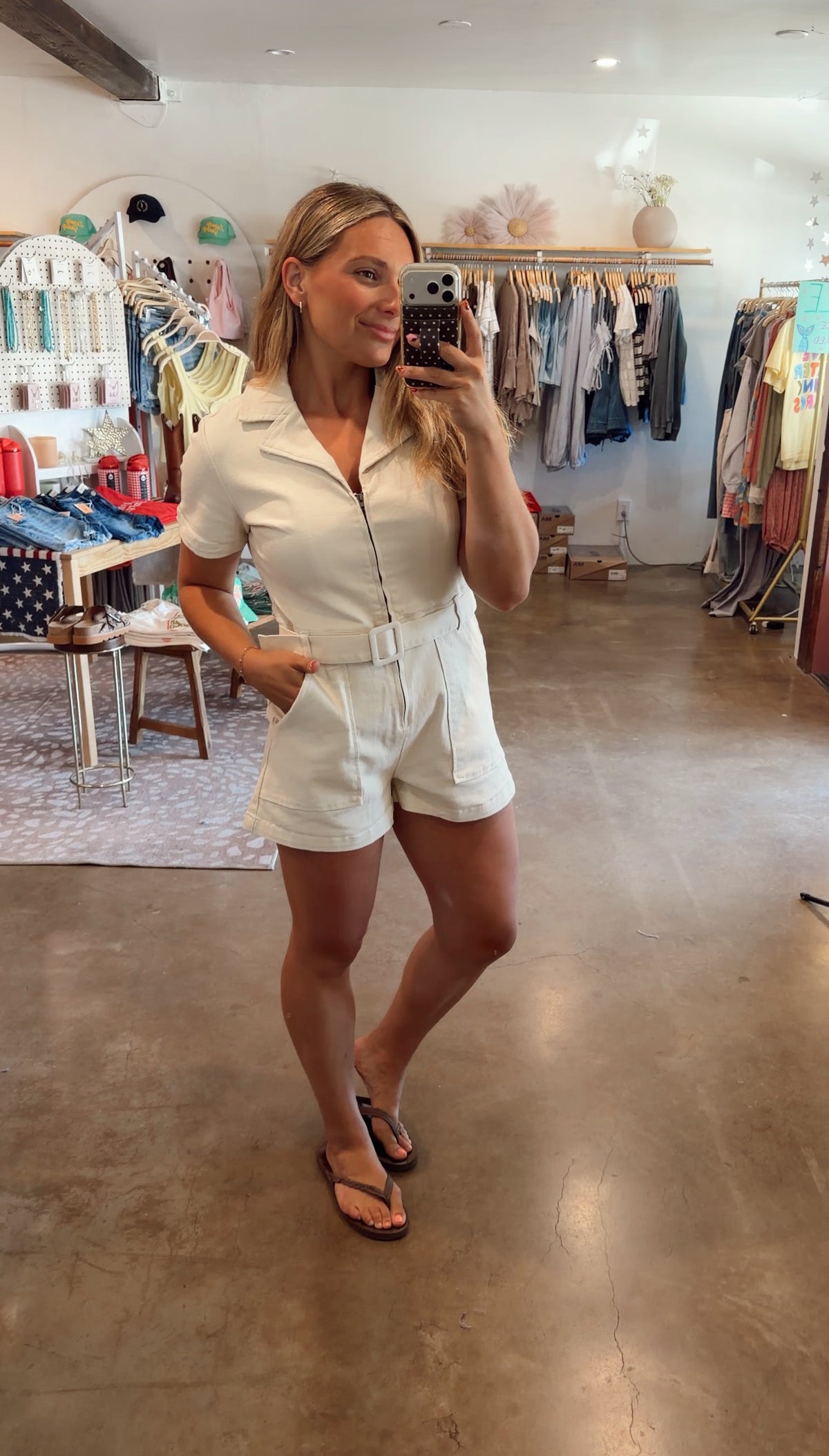 Margot Utility Romper