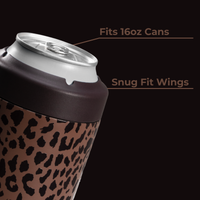 Leopard Can Cooler